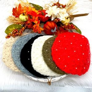 Pearly Girls/Women Berets